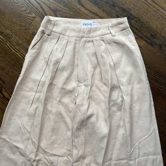 Relaxed wide leg trouser pants - Picture 6 of 6